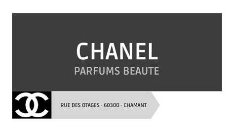 chanel chamant adresse|CHANEL PARFUMS BEAUTE Company Profile .